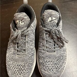 APL Black and White Knit Sneakers